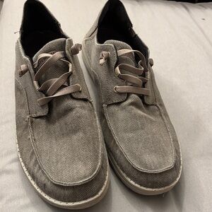 Skechers Men's Taupe Slip-On Loafers